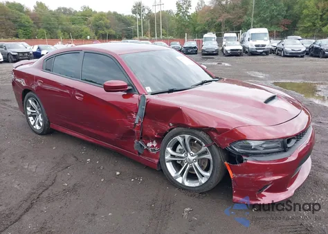 2021 Dodge Charger R/T Rwd z USA, uszkodzony, nr VIN 2C3CDXCT1MH584303